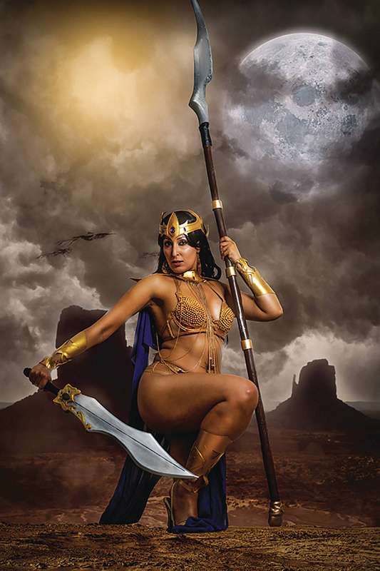 DEJAH THORIS (2019) #4 1:30 TASHA COSPLAY UK VIRGIN RATIO VARIANT