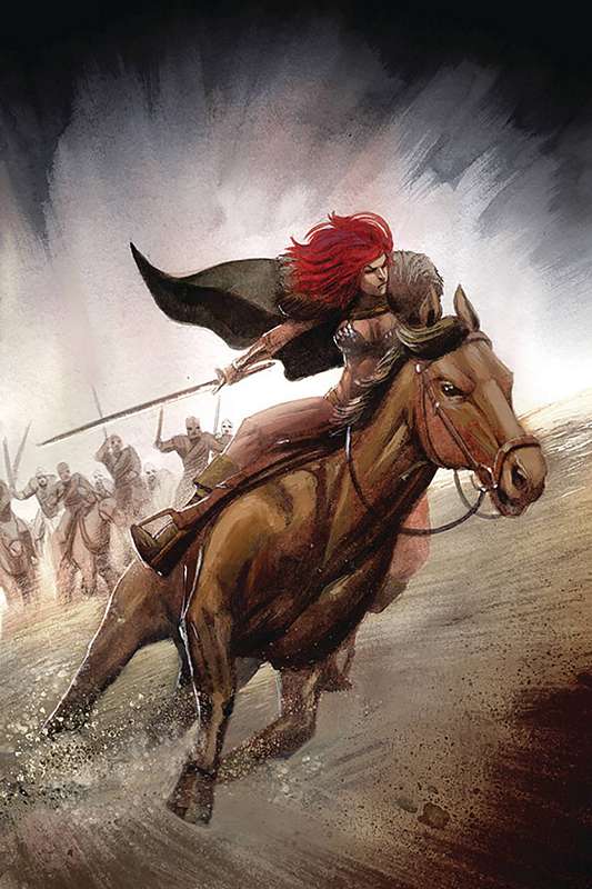 RED SONJA #14 1:40 BOB Q VIRGIN RATIO VARIANT