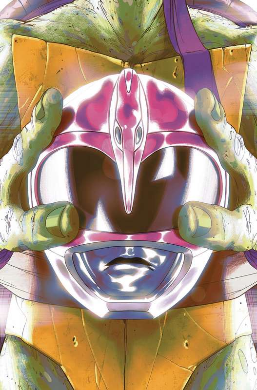 POWER RANGERS TEENAGE MUTANT NINJA TURTLES #4 DON MONTES