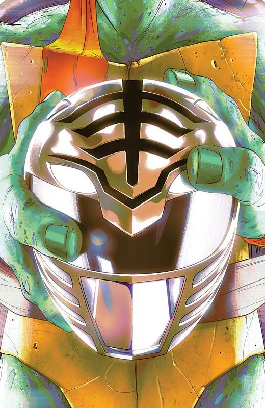 POWER RANGERS TEENAGE MUTANT NINJA TURTLES #4 FOC VARIANT