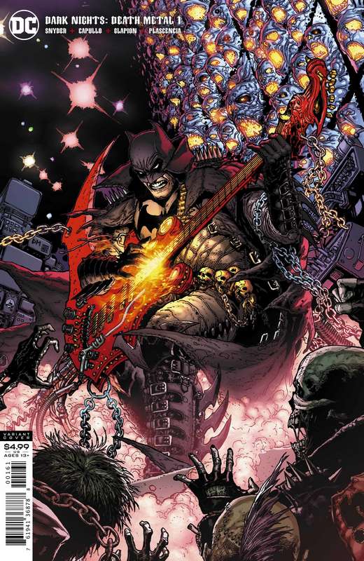 DARK NIGHTS DEATH METAL #1 (OF 6) 1:25 DOUG MAHNKE RATIO VARIANT ED