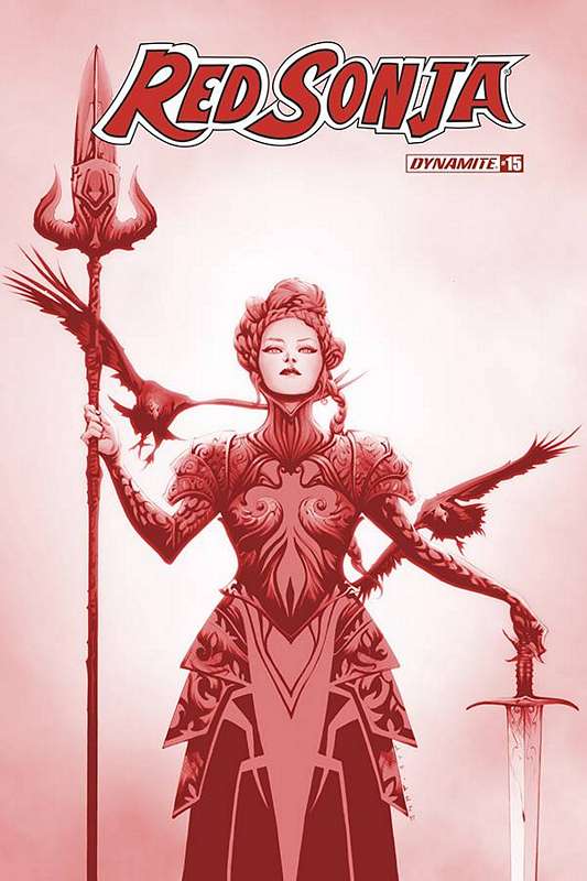 RED SONJA #15 1:21 LEE TINT DRESSED FOC RATIO VARIANT