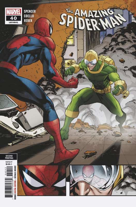 AMAZING SPIDER-MAN #40 2ND PTG COELLO VARIANT