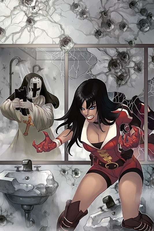 VAMPIRELLA #10 1:11 HETRICK VIRGIN FOC RATIO VARIANT