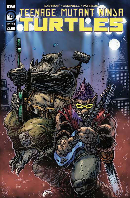 TMNT ONGOING #115 CVR B EASTMAN