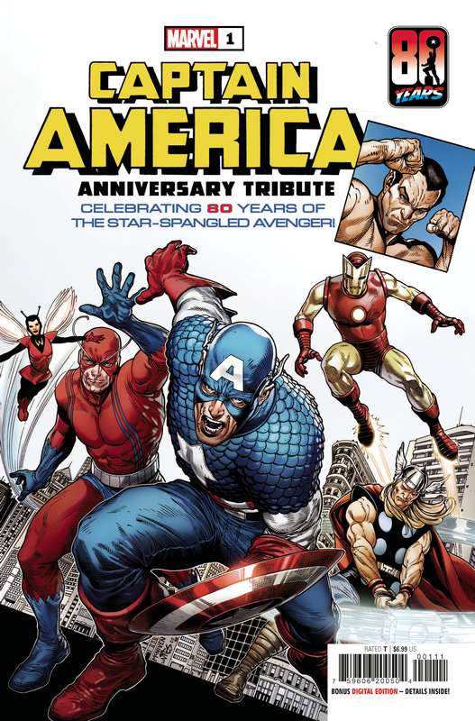 CAPTAIN AMERICA ANNIVERSARY TRIBUTE #1