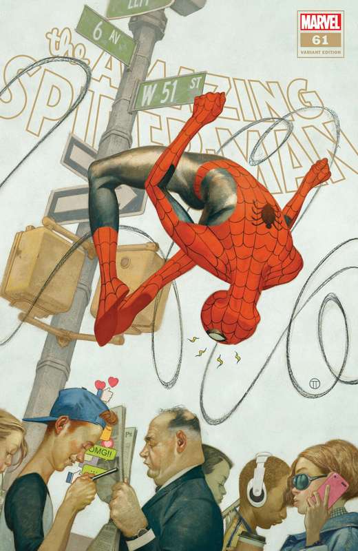 AMAZING SPIDER-MAN #61 1:25 TEDESCO VARIANT