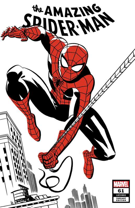 AMAZING SPIDER-MAN #61 MICHAEL CHO SPIDER-MAN TWO-TONE VARIANT