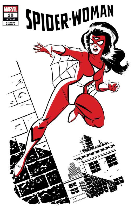 SPIDER-WOMAN #10 MICHAEL CHO SPIDER-WOMAN TWO-TONE VARIANT