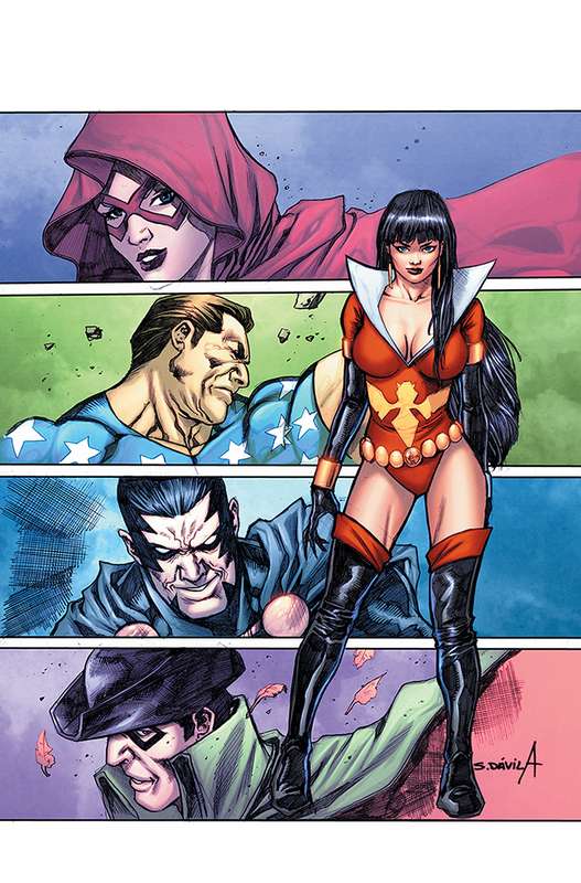 VAMPIRELLA DARK POWERS #4 1:25 DAVILA VIRGIN RATIO VARIANT