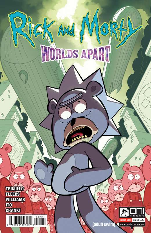 RICK AND MORTY WORLDS APART #2 CVR B WILLIAMS