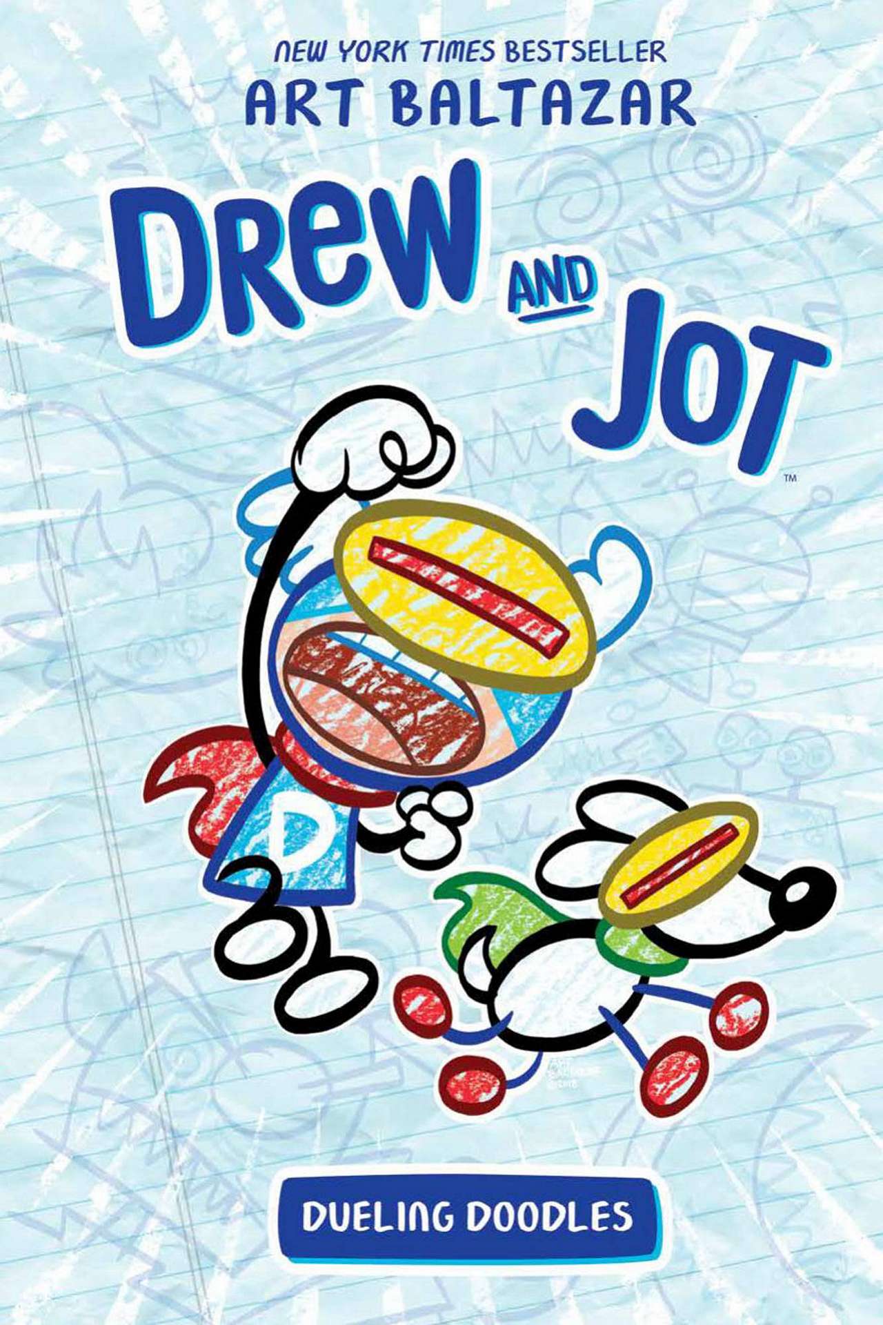 DREW & JOT DUELING DOODLES ORIGINAL GN HARDCOVER