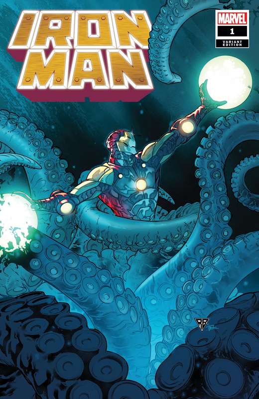 IRON MAN #1 SILVA LAUNCH VARIANT