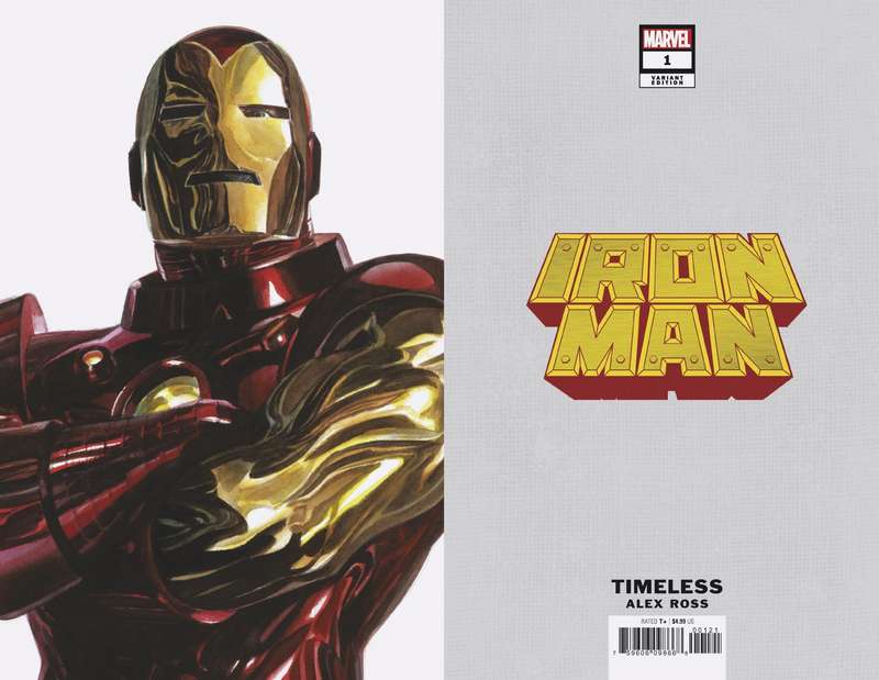 IRON MAN #1 ALEX ROSS IRON MAN TIMELESS VARIANT