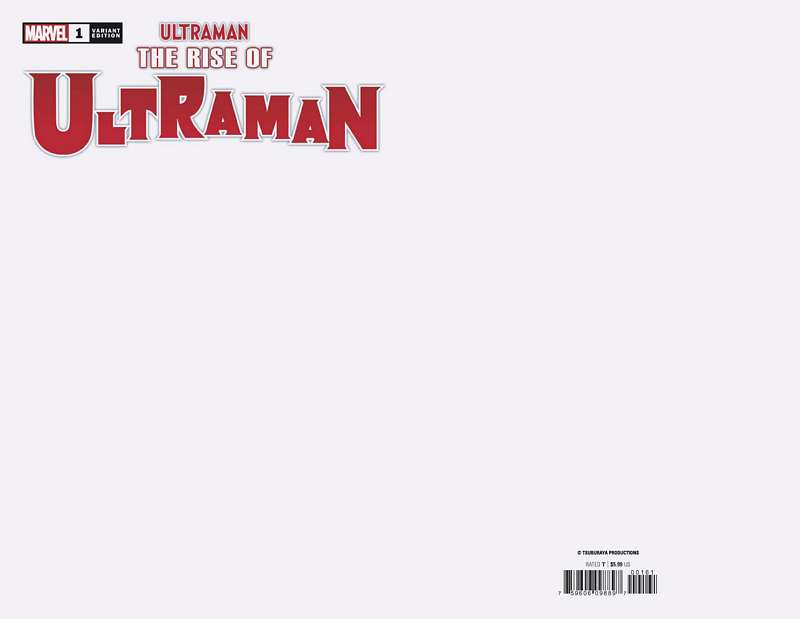 RISE OF ULTRAMAN #1 (OF 5) BLANK VARIANT