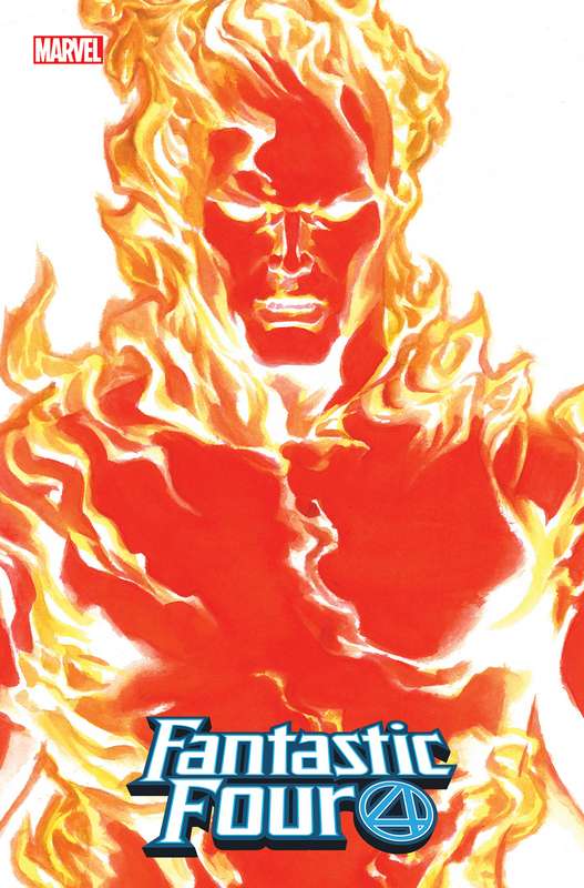 FANTASTIC FOUR #24 ALEX ROSS HUMAN TORCH TIMELESS VARIANT EMP