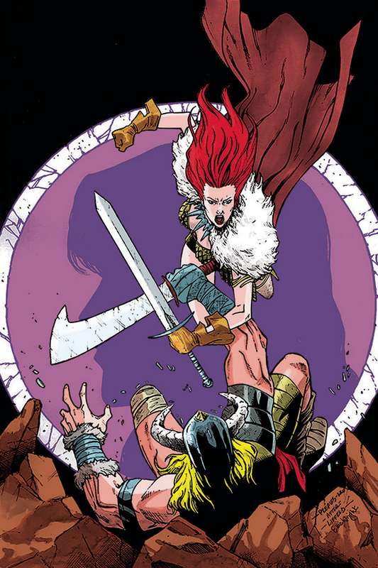 RED SONJA #19 1:10 PEEPLES HOMAGE VIRGIN RATIO VARIANT