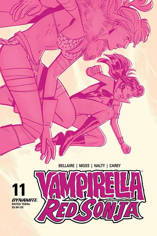 VAMPIRELLA RED SONJA #11 CVR C ROMERO & BELLAIRE