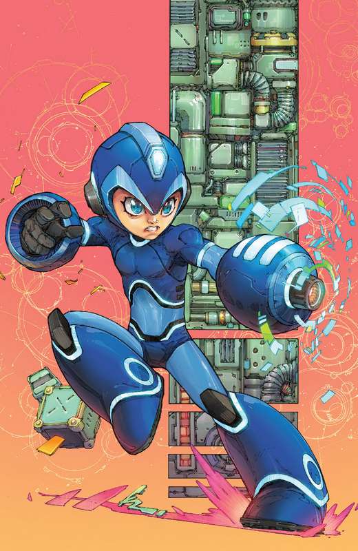 MEGA MAN FULLY CHARGED #2 CVR C ROCAFORT VARIANT