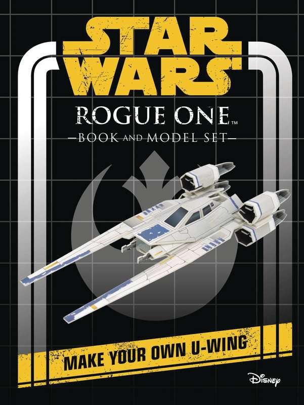 STAR WARS ROGUE ONE BOOK & MODEL HARDCOVER