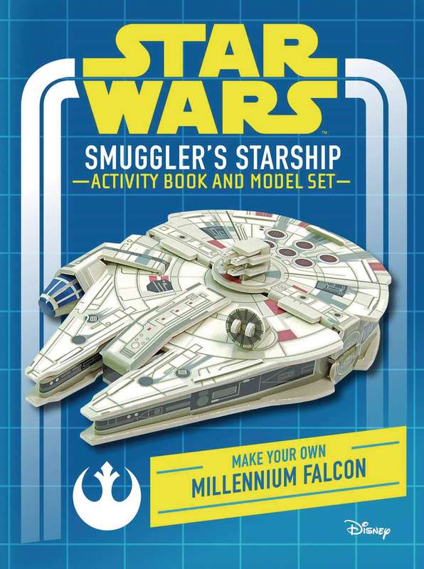 STAR WARS SMUGGLERS STARSHIP ACTIVITY BOOK & MODEL HARDCOVER