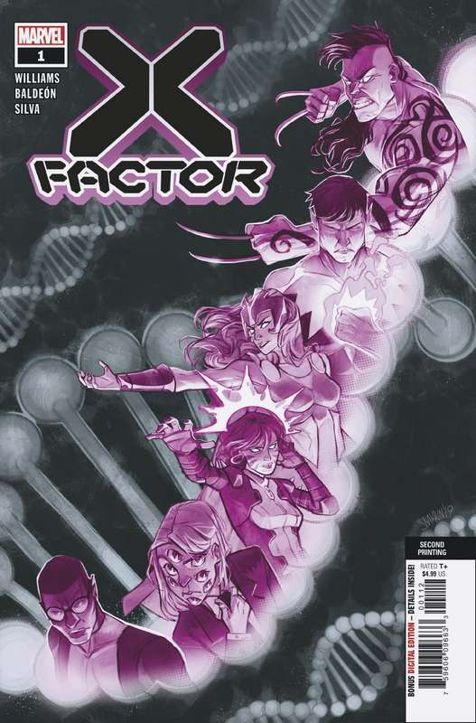 X-FACTOR #1 2ND PTG SHAVRIN VARIANT