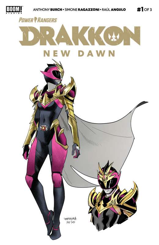 POWER RANGERS DRAKKON NEW DAWN #1 (2ND PTG)