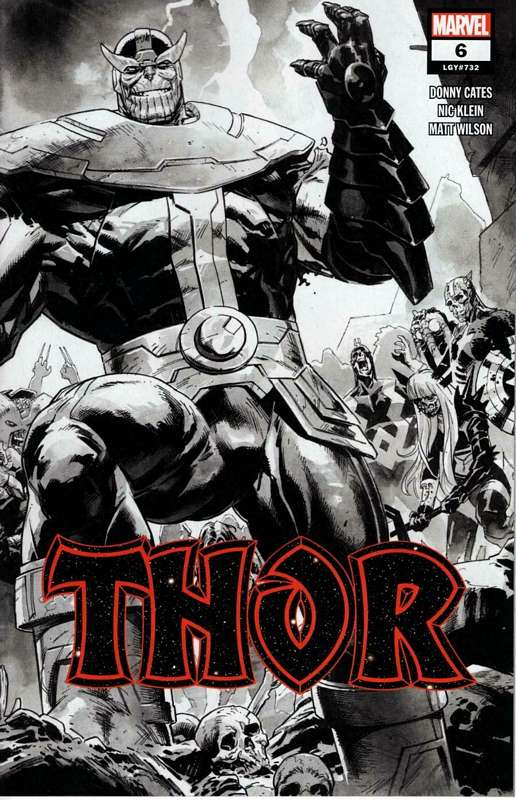 THOR #6 2ND PTG 1:50 KLEIN SKETCH RATIO VARIANT