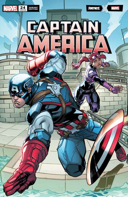 CAPTAIN AMERICA #24 MCGUINNESS FORTNITE VARIANT