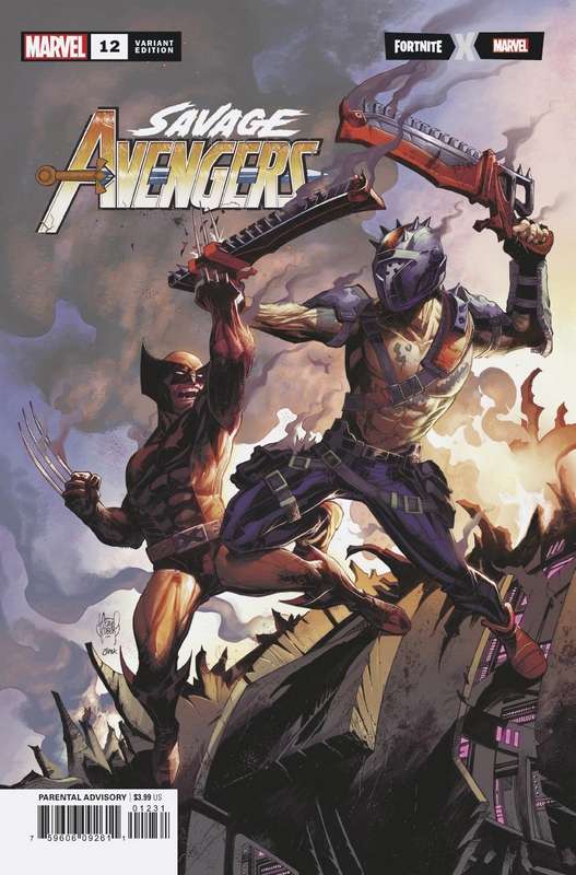 SAVAGE AVENGERS #12 KUBERT FORTNITE VARIANT