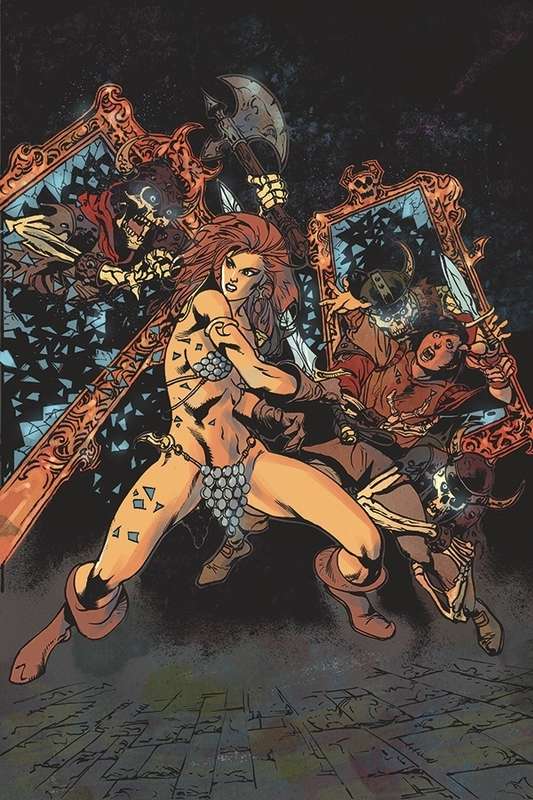 KILLING RED SONJA #4 1:11 CASTRO VIRGIN FOC RATIO VARIANT