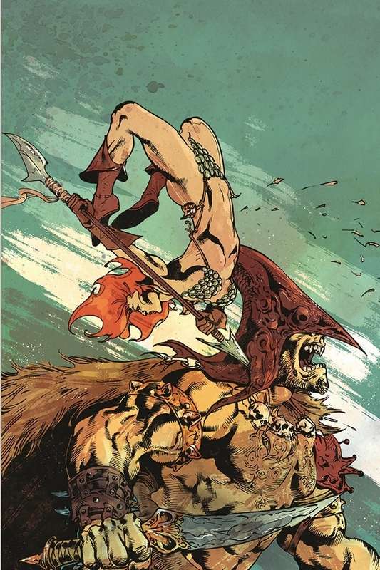 RED SONJA #20 1:15 CASTRO VIRGIN FOC RATIO VARIANT