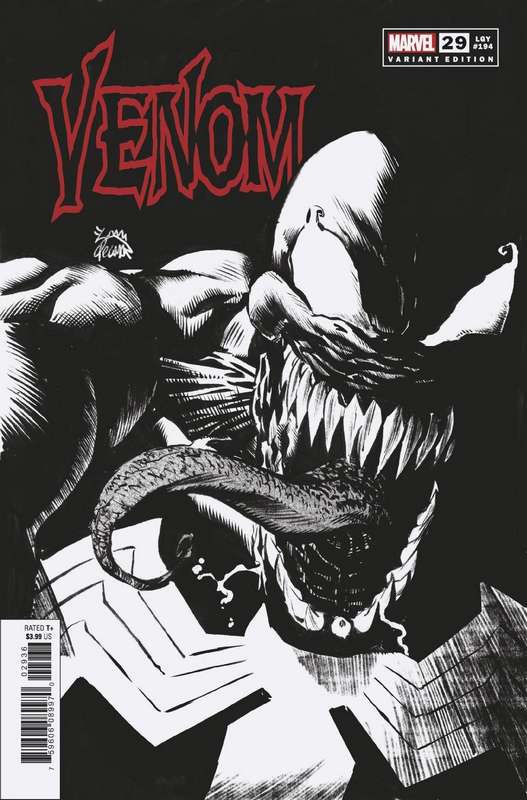 VENOM #29 1:25 STEGMAN SKETCH RATIO VARIANT