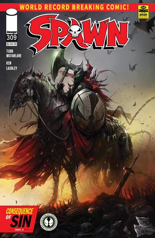 SPAWN #309 CVR A MATTINA