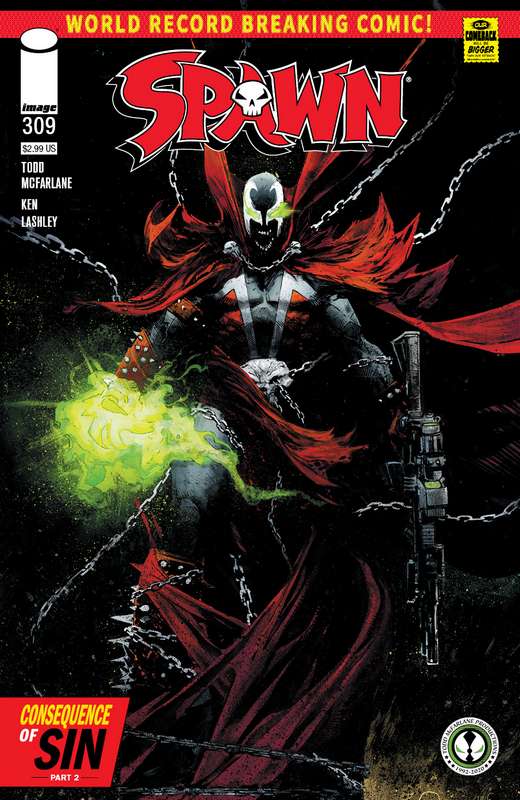 SPAWN #309 CVR C LASHLEY