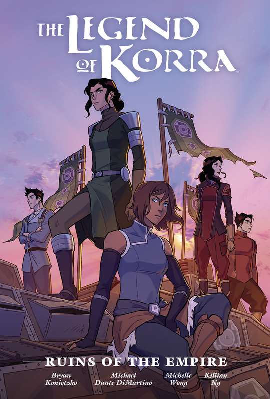 LEGEND OF KORRA RUINS OF EMPIRE LIBRARY ED HARDCOVER 0