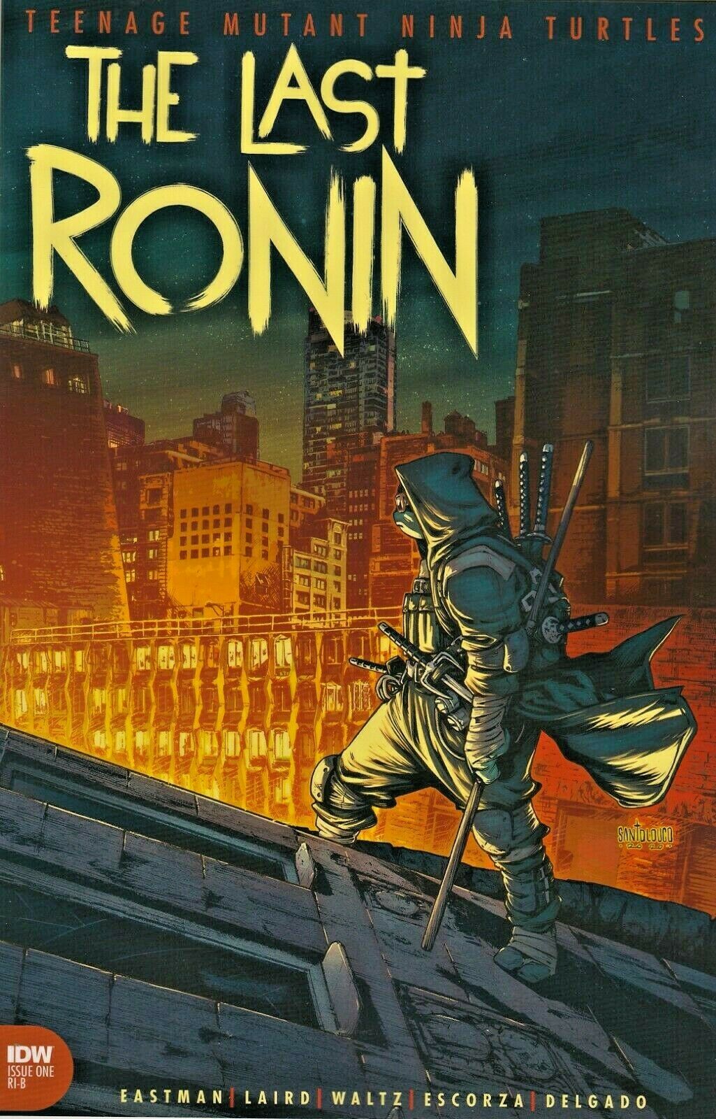 TMNT THE LAST RONIN #1 (OF 5) 1:25 SANTOLOUCO RATIO VARIANT