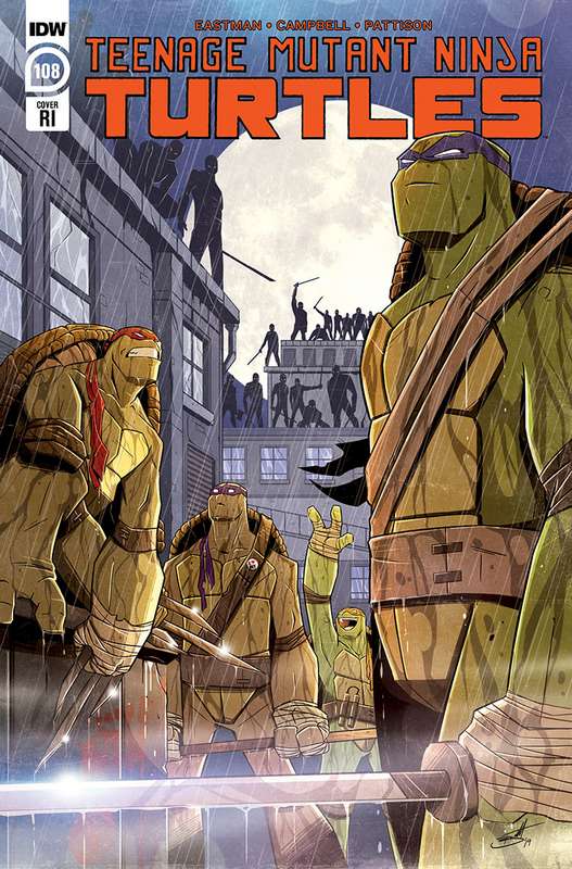 TMNT ONGOING #108 1:10 BROOKS RATIO VARIANT