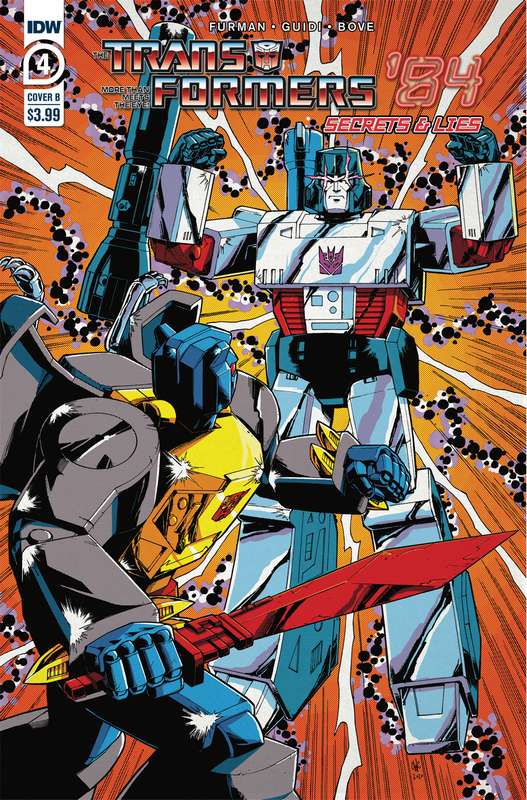 TRANSFORMERS 84 SECRETS & LIES #4 (OF 4) CVR B COLLER