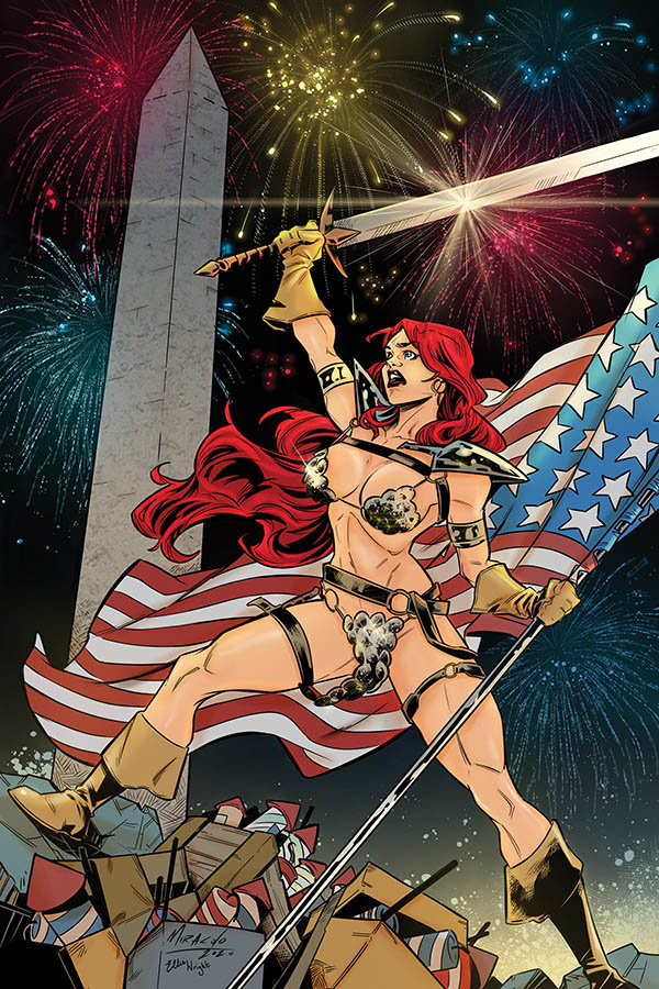 RED SONJA #18 1:15 MIRACOLO AMERICA TOGETHER VIRGIN RATIO VARIANT