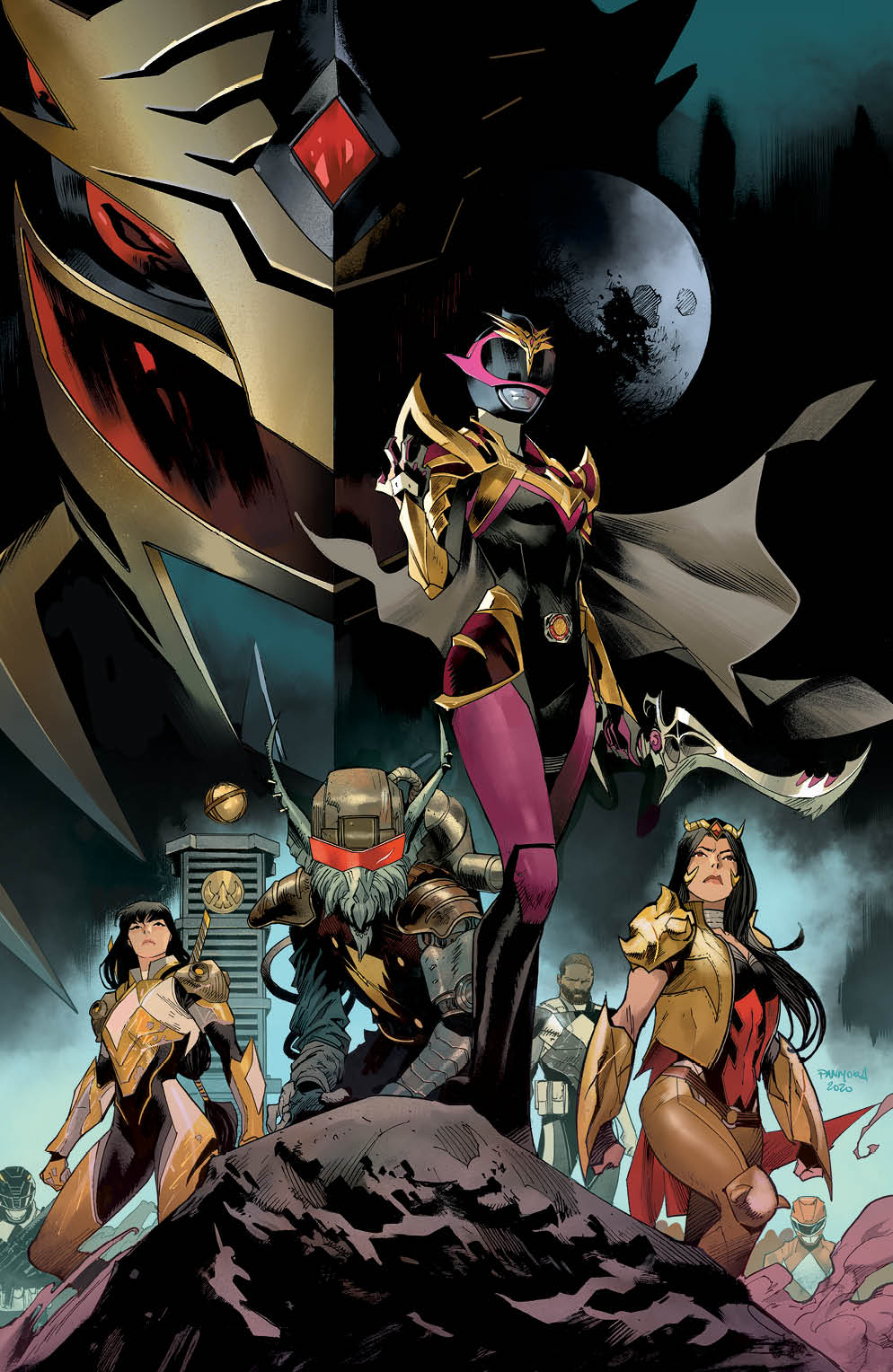 POWER RANGERS DRAKKON NEW DAWN #1 1:10 MORA RATIO VARIANT