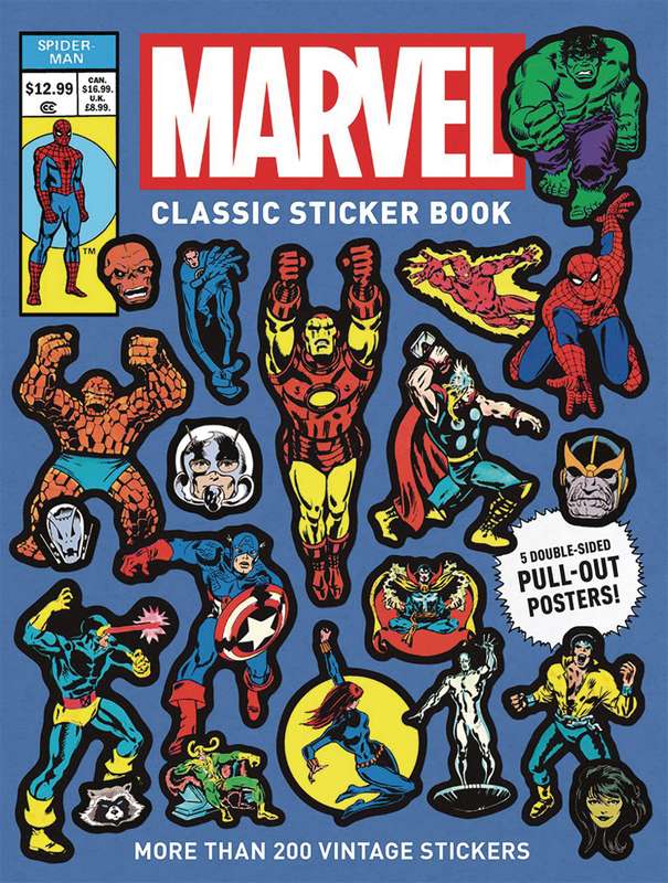 MARVEL CLASSIC STICKER BOOK