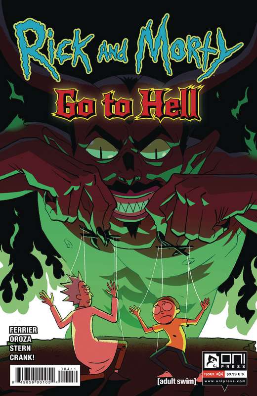 RICK AND MORTY GO TO HELL #4 CVR A OROZA