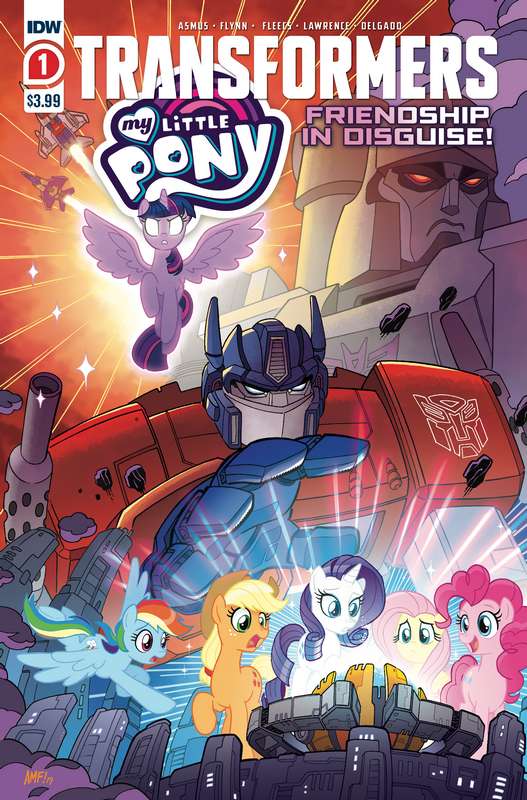 MY LITTLE PONY TRANSFORMERS #1 (OF 4) 2ND PTG