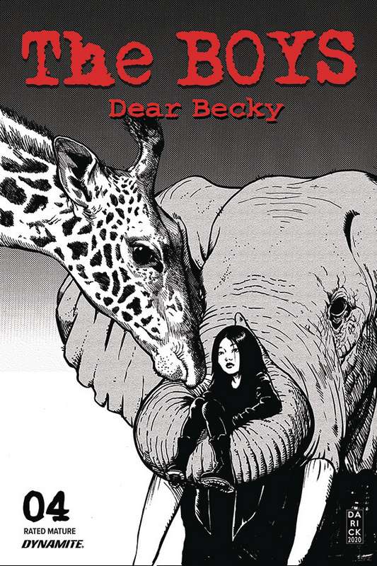 BOYS DEAR BECKY #4 ROBERTSON LINE ART PREMIUM LTD VARIANT (MR)