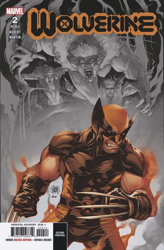 WOLVERINE #2 2ND PTG KUBERT VARIANT DX