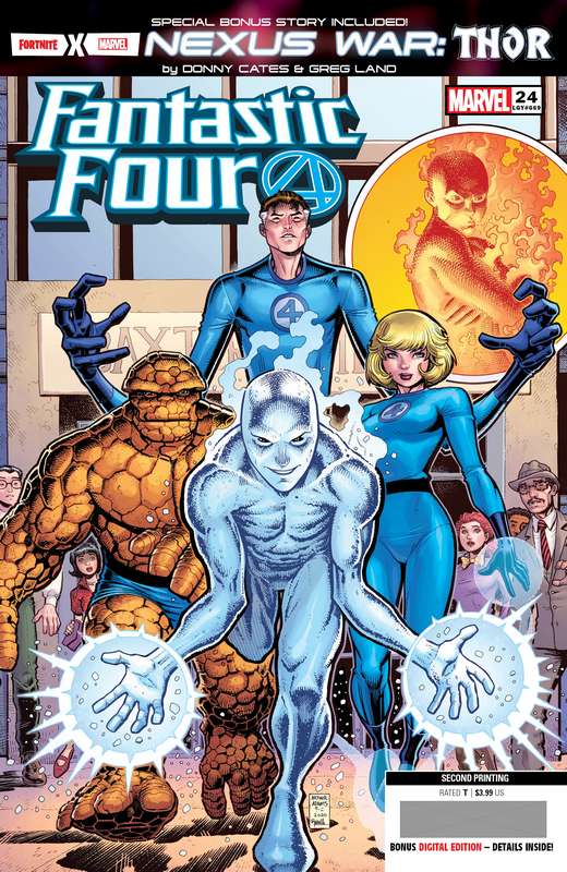 FANTASTIC FOUR #24 2ND PTG ART ADAMS VARIANT