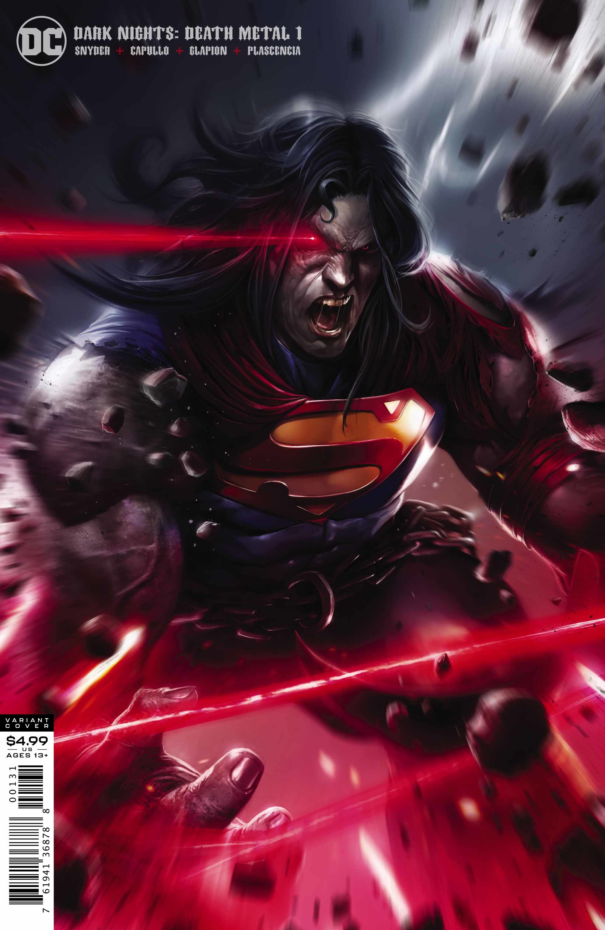 DARK NIGHTS DEATH METAL #1 (OF 6) MATTINA SUPERMAN VARIANT ED