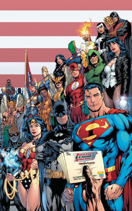 JUSTICE LEAGUE OF AMERICA BY BRAD MELTZER DELUXE EDITION HARDCOVER