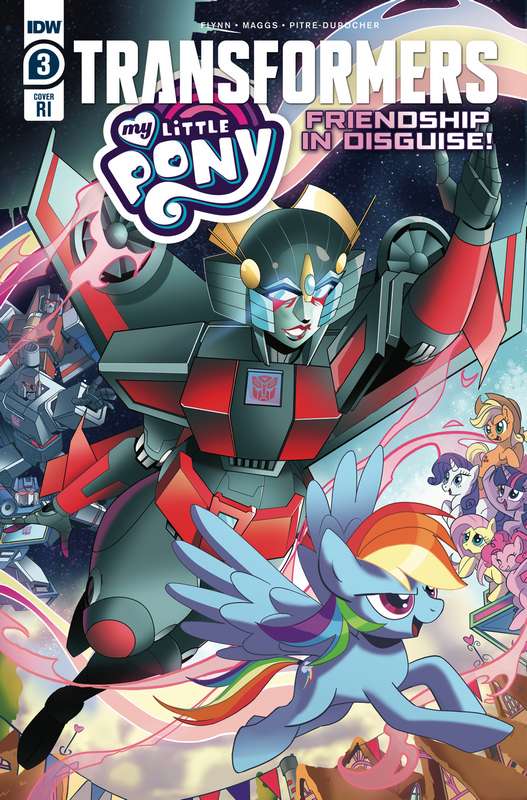 MY LITTLE PONY TRANSFORMERS #3 (OF 4) 1:10 TRAMONTANO RATIO VARIANT